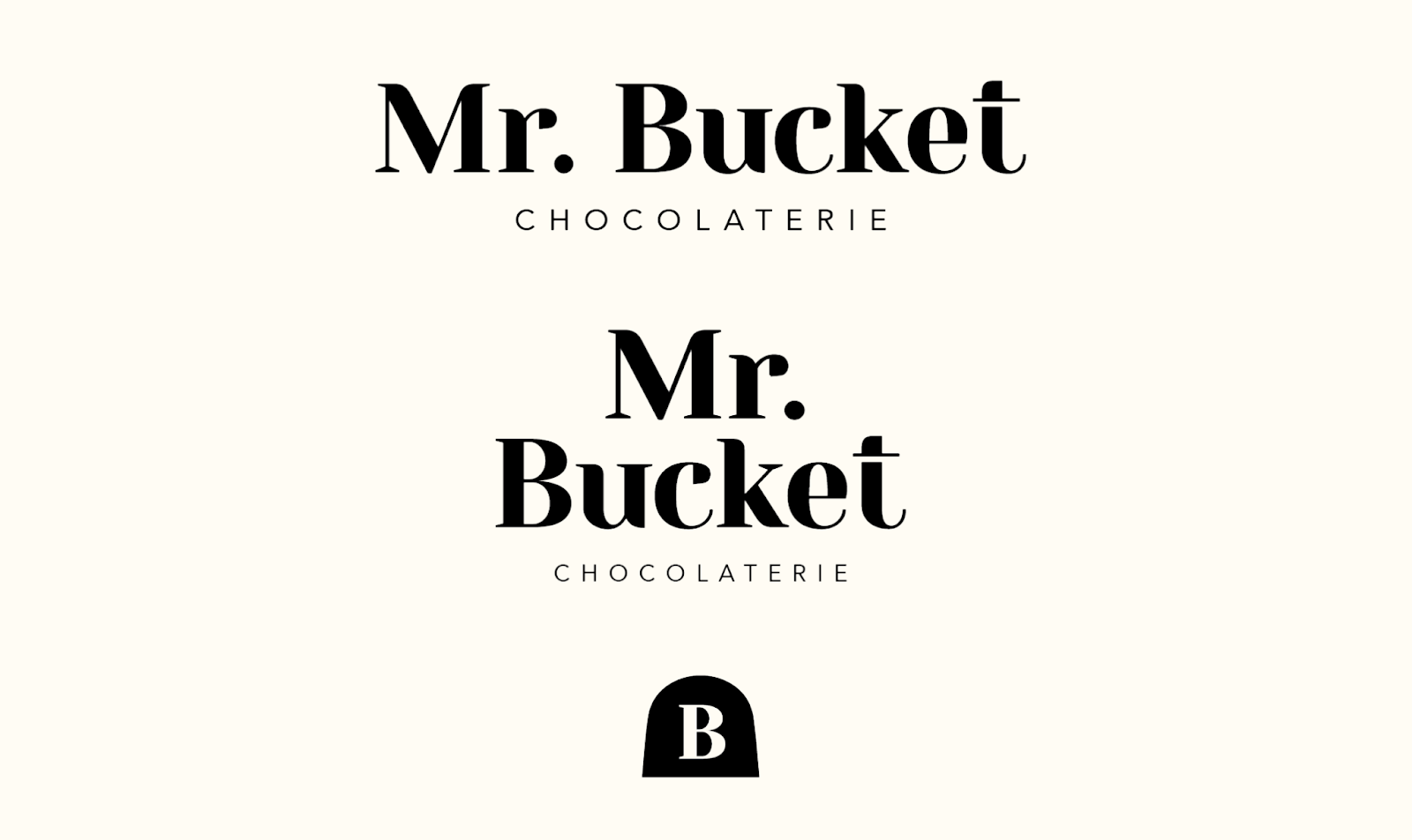 Mr. Bucket packaging design